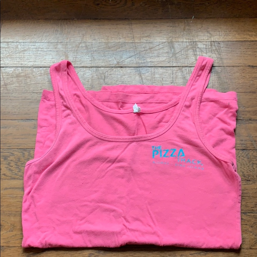 Hot pink tank top
